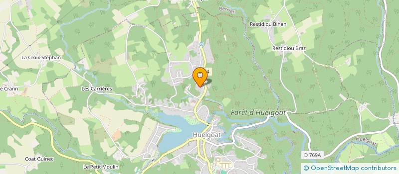 localisation de l'entreprise MONSIEUR LOUIS COSQUER  BERRIEN