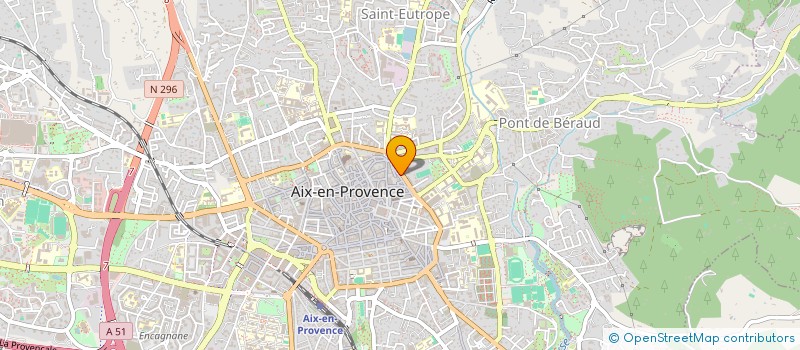 localisation de l'entreprise MONSIEUR LOUIS COSTA à AIX-EN-PROVENCE