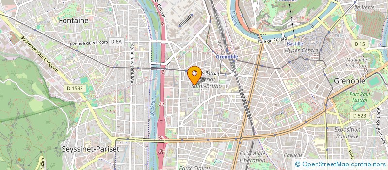 localisation de l'entreprise MONSIEUR LOUIS COSTANTINI à GRENOBLE