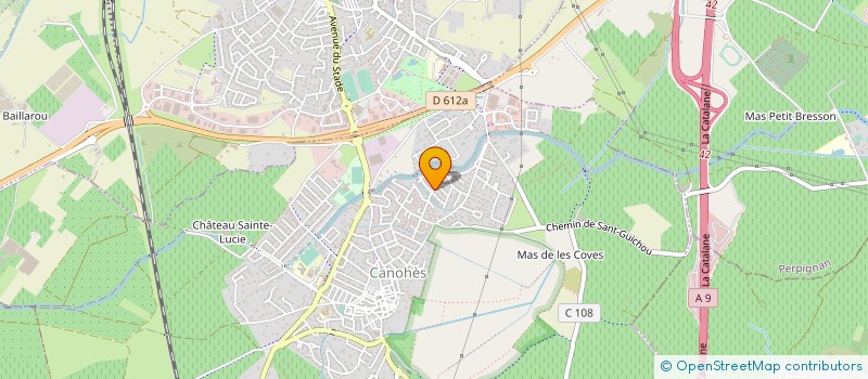 localisation de l'entreprise MONSIEUR LOUIS COTCHA  CANOHES