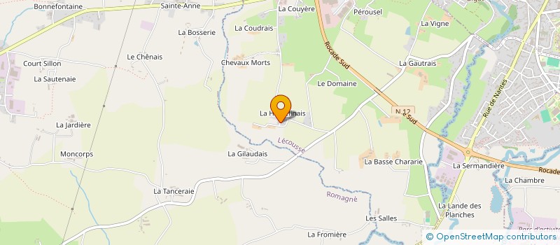 localisation de l'entreprise MONSIEUR LOUIS COUASNON à LECOUSSE