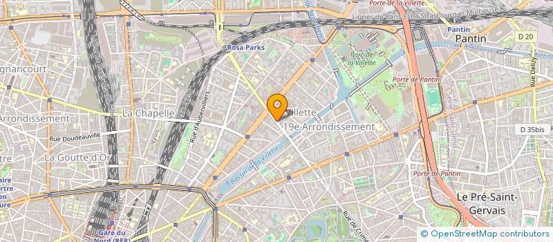 localisation de l'entreprise MONSIEUR LOUIS COUDERT  PARIS