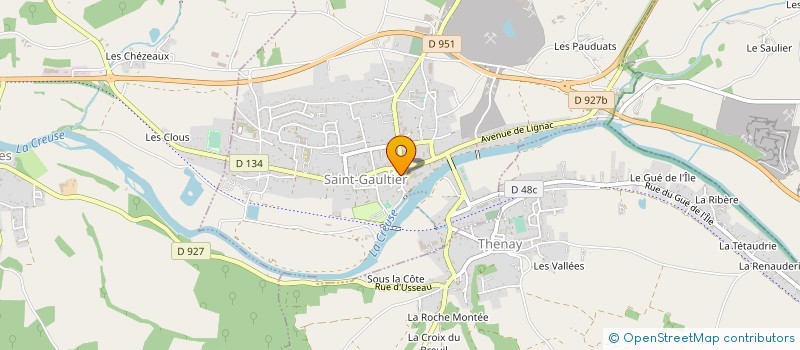 localisation de l'entreprise MONSIEUR LOUIS COULON à MIGNE