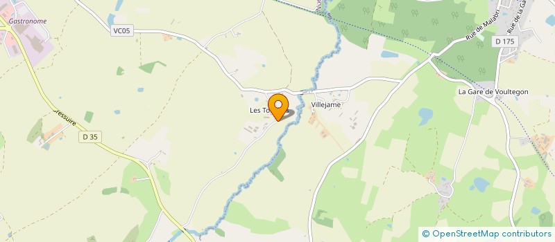 localisation de l'entreprise MONSIEUR LOUIS COURILLAUD à NUEIL-LES-AUBIERS
