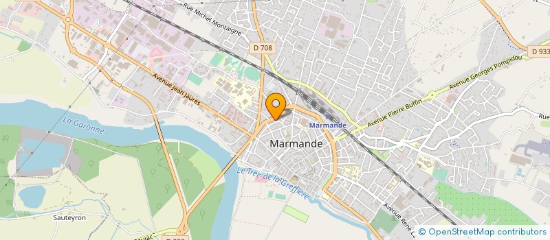 localisation de l'entreprise MONSIEUR LOUIS COUTELLIER  MARMANDE