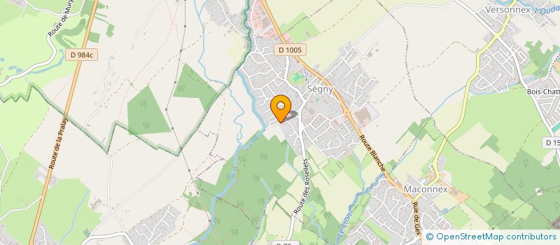 localisation de l'entreprise MONSIEUR LOUIS COUTIER  SEGNY