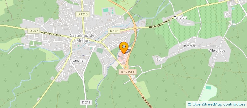 localisation de l'entreprise MONSIEUR LOUIS COUZI  AVENSAN