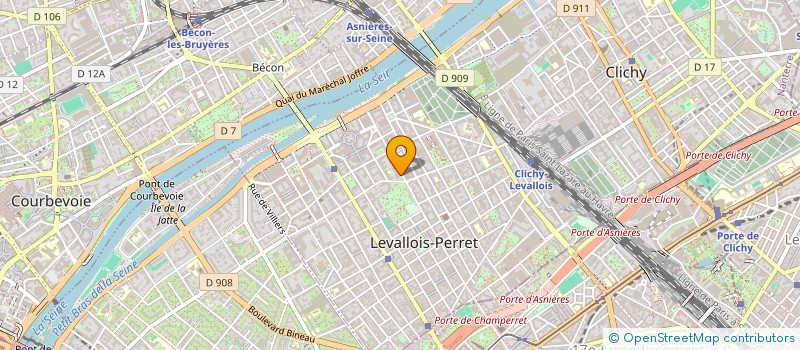 localisation de l'entreprise MONSIEUR LOUIS CRAIGNOU à LEVALLOIS PERRET