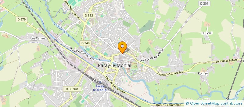 localisation de l'entreprise MONSIEUR LOUIS CRISTOFOLLI  PARAY-LE-MONIAL