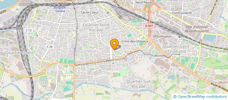 localisation de l'entreprise MONSIEUR LOUIS CURTY  AVIGNON