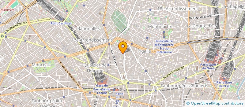 localisation de l'entreprise MONSIEUR LOUIS CUSSEC  PARIS