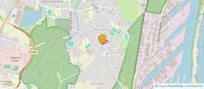 localisation de l'entreprise MONSIEUR LOUIS D ANDREA  STRASBOURG