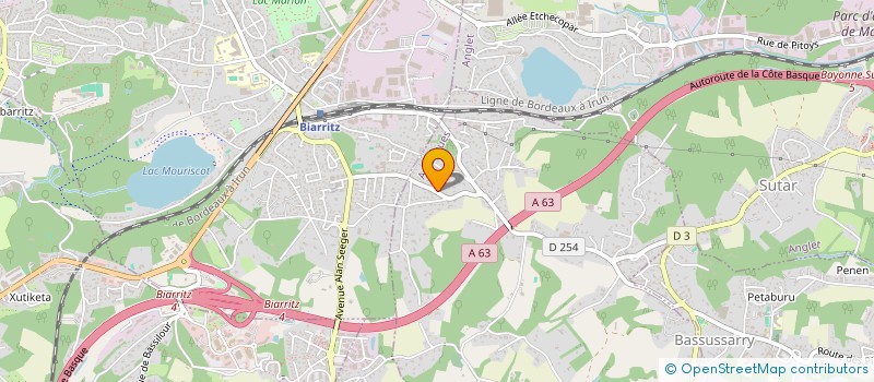 localisation de l'entreprise MONSIEUR LOUIS D'ARCANGUES à ARCANGUES