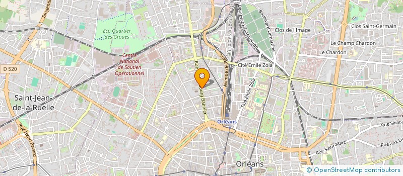 localisation de l'entreprise MONSIEUR LOUIS D'ARLOT DE CUMOND à ORLEANS