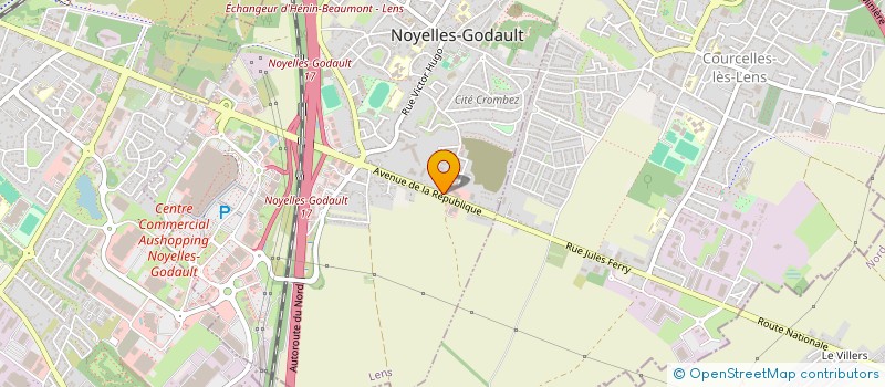 localisation de l'entreprise MONSIEUR LOUIS D'ARONDEL DE HAYES-GARAU  NOYELLES-GODAULT