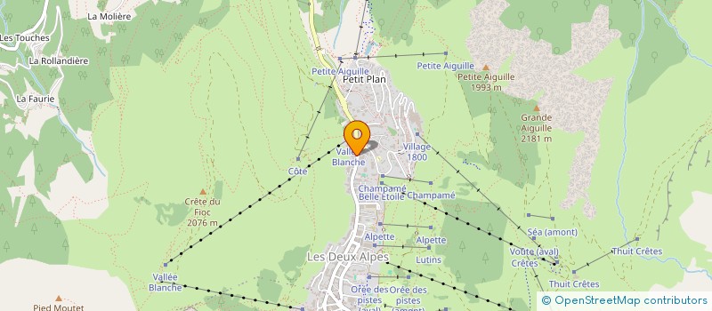 localisation de l'entreprise MONSIEUR LOUIS D'AT DE SAINT FOULC  LES DEUX ALPES