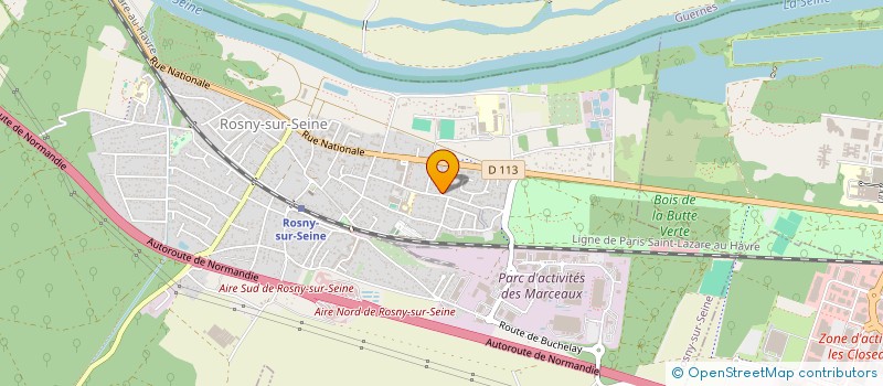 localisation de l'entreprise MONSIEUR LOUIS DA COSTA  ROSNY-SUR-SEINE