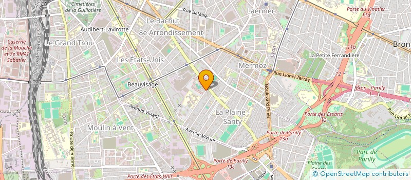 localisation de l'entreprise MONSIEUR LOUIS DA ROSA  LYON