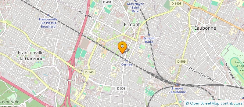 localisation de l'entreprise MONSIEUR LOUIS DABLE  ERMONT