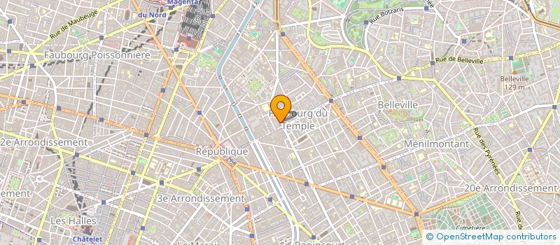 localisation de l'entreprise MONSIEUR LOUIS DABOUSSY  PARIS