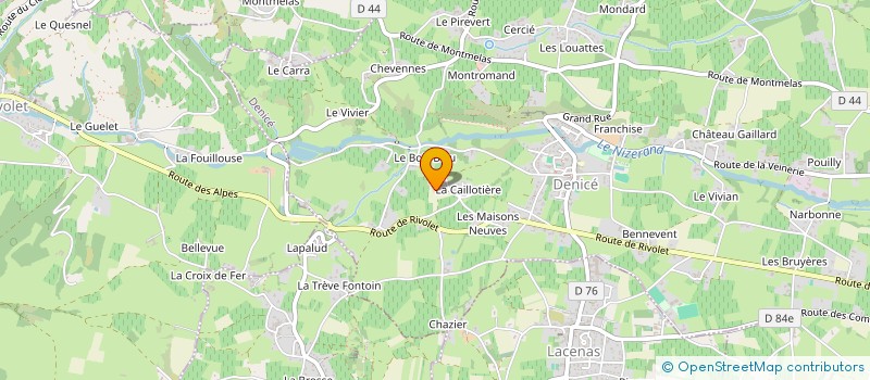 localisation de l'entreprise MONSIEUR LOUIS DALBEPIERRE à DENICE