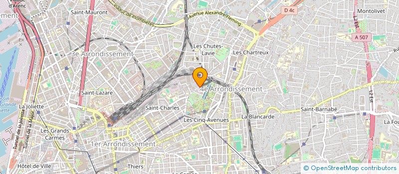 localisation de l'entreprise MONSIEUR LOUIS DAMON à MARSEILLE