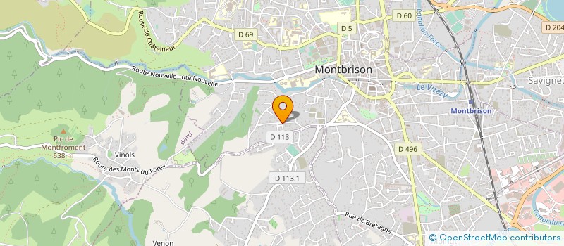 localisation de l'entreprise MONSIEUR LOUIS DARNET à VERRIERES-EN-FOREZ