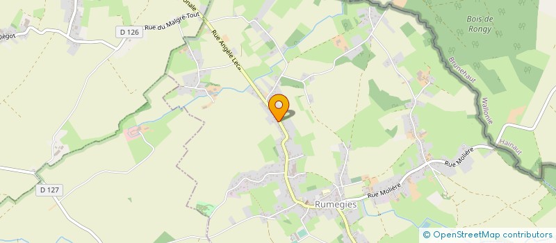 localisation de l'entreprise MONSIEUR LOUIS DARQUES  RUMEGIES