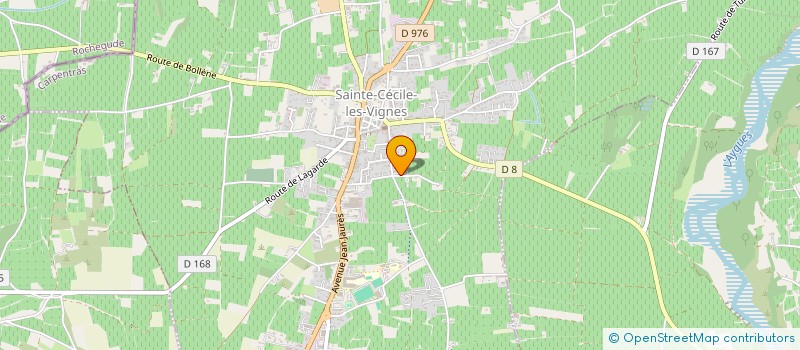 localisation de l'entreprise MONSIEUR LOUIS DARTHENAY  SAINTE-CECILE-LES-VIGNES