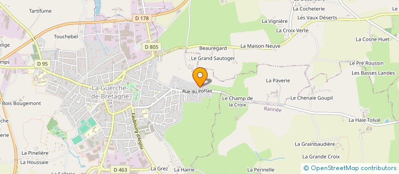 localisation de l'entreprise MONSIEUR LOUIS DAUVIER  VISSEICHE