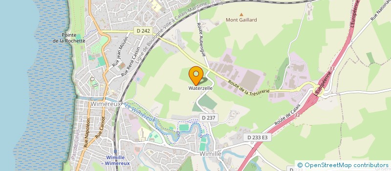 localisation de l'entreprise MONSIEUR LOUIS DAVID  WIMILLE