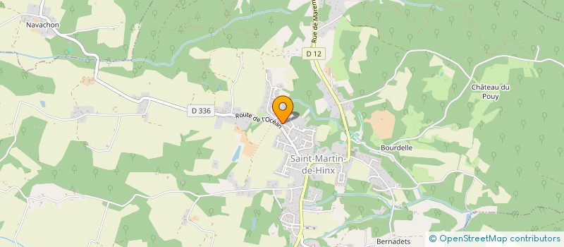 localisation de l'entreprise MONSIEUR LOUIS DE BARROS  ST-MARTIN-DE-HINX