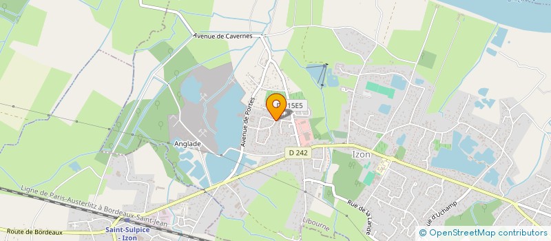 localisation de l'entreprise MONSIEUR LOUIS DE BERGE  IZON