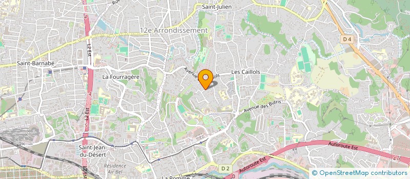 localisation de l'entreprise MONSIEUR LOUIS DE LEUSSE  MARSEILLE