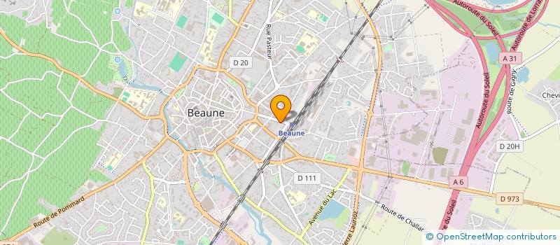 localisation de l'entreprise MONSIEUR LOUIS DE MARCILLY  BEAUNE