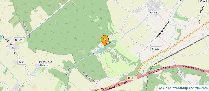 localisation de l'entreprise MONSIEUR LOUIS DE POLO  BUZET-SUR-TARN