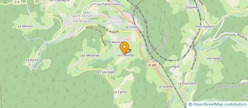 localisation de l'entreprise MONSIEUR LOUIS DEAL à POULE-LES-ECHARMEAUX