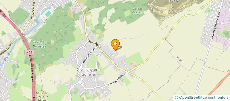 localisation de l'entreprise MONSIEUR LOUIS DEBAILLIEUL  FARBUS