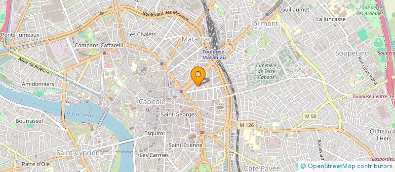localisation de l'entreprise MONSIEUR LOUIS DECHAUX à TOULOUSE