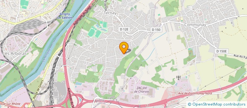 localisation de l'entreprise MONSIEUR LOUIS DEDINGER  TERNAY