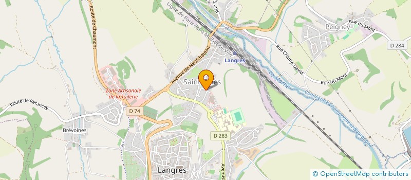 localisation de l'entreprise MONSIEUR LOUIS DEIVAS-LOURDES à LANGRES