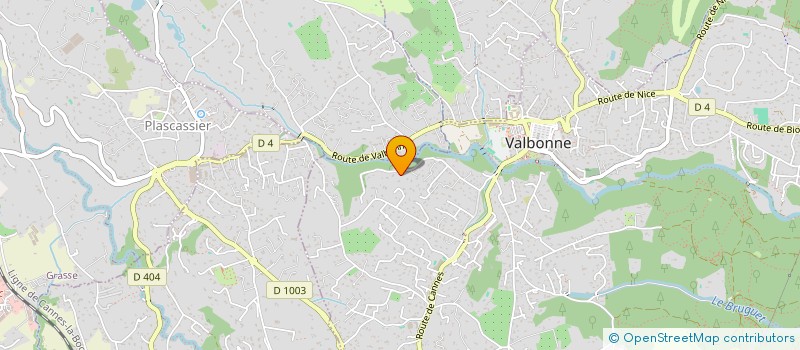 localisation de l'entreprise MONSIEUR LOUIS DELACHAT à VALBONNE