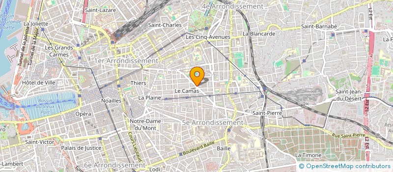localisation de l'entreprise MONSIEUR LOUIS DELACOUX DES ROSEAUX à MARSEILLE