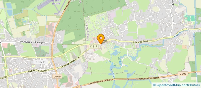 localisation de l'entreprise MONSIEUR LOUIS DELAETRE  RANG-DU-FLIERS