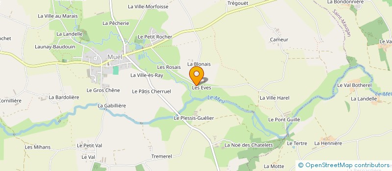 localisation de l'entreprise MONSIEUR LOUIS DELAUNAY  GAEL