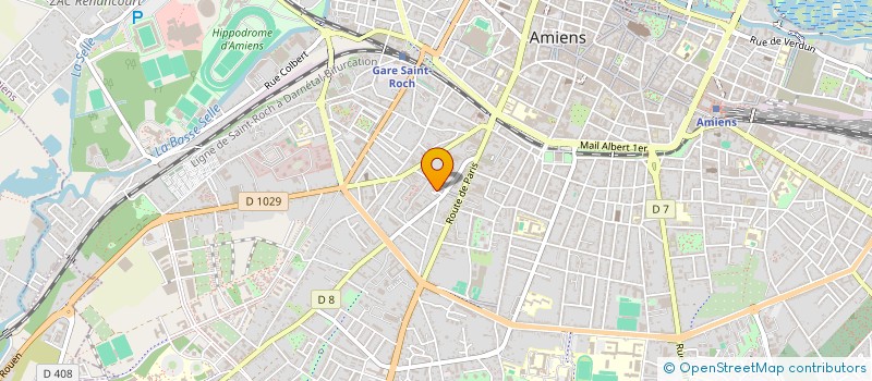 localisation de l'entreprise MONSIEUR LOUIS DELBART  AMIENS