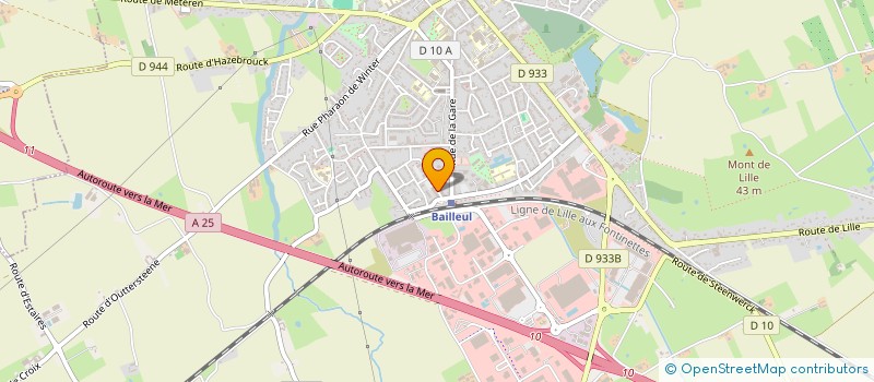 localisation de l'entreprise MONSIEUR LOUIS DELDYCKE à BAILLEUL