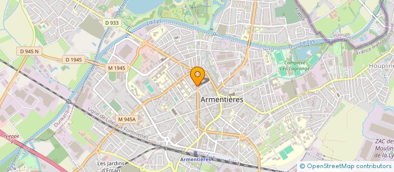 localisation de l'entreprise MONSIEUR LOUIS DELECROIX à LILLE