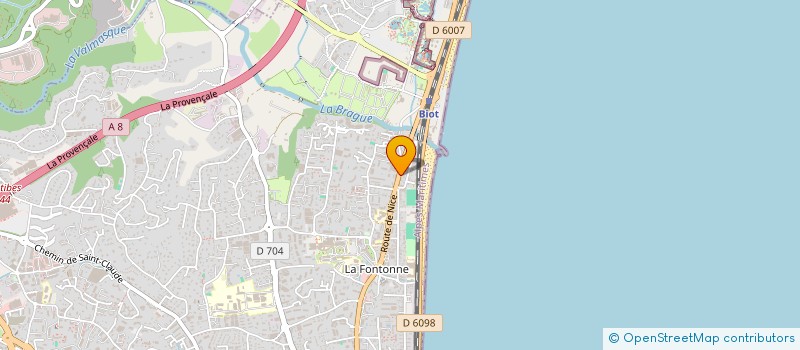 localisation de l'entreprise MONSIEUR LOUIS DELEDI à ANTIBES