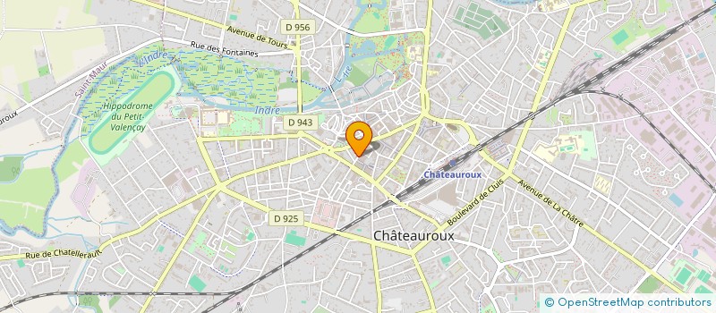 localisation de l'entreprise MONSIEUR LOUIS DELEST à CHATEAUROUX
